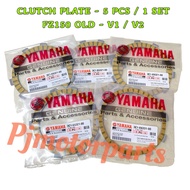 YAMAHA FZ150 OLD V1 V2 ( 5 PCS / 1 SET ) CLUTCH PLATE SET KLAC DISC PAD CLUTCHPLATE FZ 150 i FZ150i 