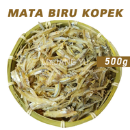 Mr.JANG YU Ikan Bilis Mata Biru Kopek Gred A  Borong-Siap Kopek/Nasi Lama本地大江鱼仔 500g-Mr.JANG YU