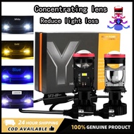 Y7D Car LED Car Headlight LED Mini Projector H4 LED Headlight  high power car LED H4 headlight Proje