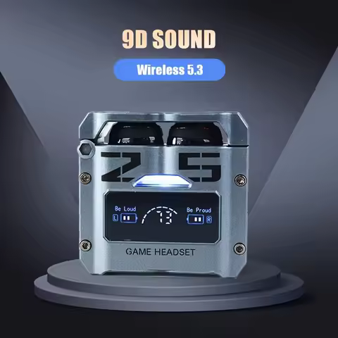 M25 TWS Wireless Headphones Earphones Bluetooth Touch Control Noise Reduction Stereo Waterproof Earb