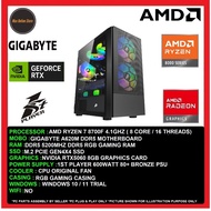 Gaming Value Office Pc Desktop AMD Ryzen 7 8700F/16GB/32GB/512GB SSD/1TB SSD/RTX5060 8GB/600W