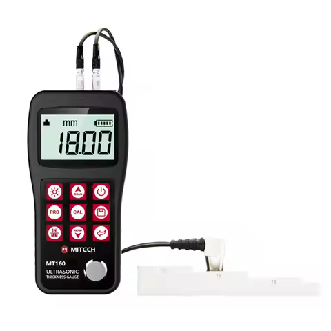 Portable Ultrasonic Thickness Gauge digital MT160 plastic, ceramic, glass Metal thickness meter 0.75