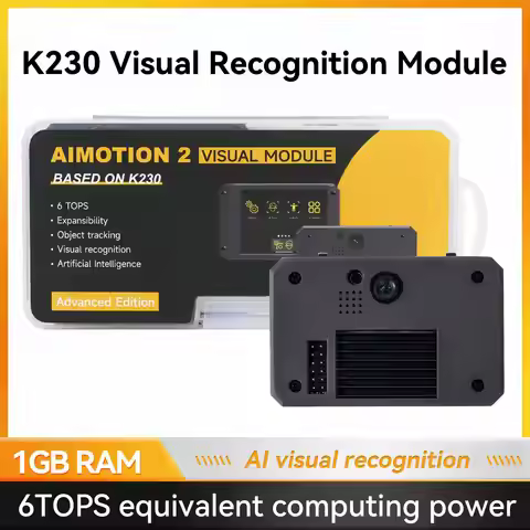 Yahboom K230 AI Visual Recognition Module with 2.4-inch HD Touch Screen 6TOPS Equivalent Computing P