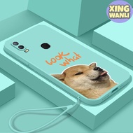 สำหรับ สำหรับเคสโทรศัพท์ Vivo 1906 Vivo Y11 2019 กรณีโทรศัพท์มือถือลายสุนัขน่ารัก