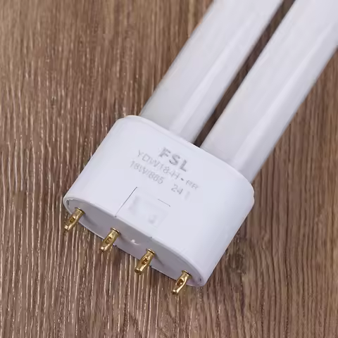 Fluorescent Tube 18W 24W 36W Energy Saving Lamp CFL 4 Pins Twin-Tube Energy-saving Light Bulb H Tube