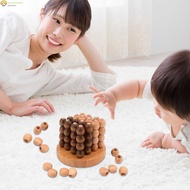 3D Four in a Row Board Game Plastic Grid Spatial Thinking Strategy Toy for Kids Adults Ages 5-99