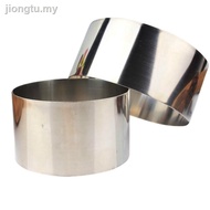 4,5,6,7,8,9,10inch heightening 8cm 6cm inch/round stainless steel baking cake mold mousse ring/ Cust