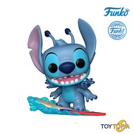 (87949) - Stitch on Surfboard (1594)(Exclusive) POP! Disney: Lilo & Stitch by Funko