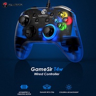 Ban Đầu GameSir T4W Máy Tính Có Dây Điều Khiển PC Gamepad Gamepad Có Dây Chức Năng Turbo Rung Kép Má