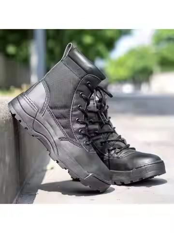 27-36 Size Children Hunting Outdoor Boots Kids Summer Camp Training Boots Ultra Light Breathable Hik