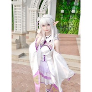 Re:Zero - Starting Life in Another World Emilia Cosplay Full Set Cute HYG