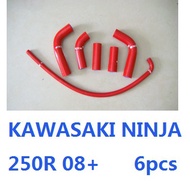 KAWASAKI Ninja 250R Z250 250 2008+ Motorcycle Silicone Radiator Hose Kit Coolant Hose Water Pipe