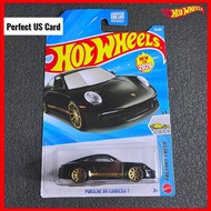 Hot Wheels Porsche 911 Carrera T 2026 Second Edition [New Casting] Black Gold Hotwheels Porsche Carr