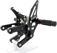 Arashi Rearsets Footrests FootPegs for YAMAHA YZF R1 R1M R1S RN32 2015-2021 Motorcycle Accessories A