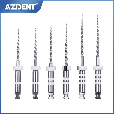 AZDENT Dental Retreatment Engine Root Canal NiTi File D1-D3 Remove Filling Material Before Canal Re-