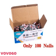 Nail Puncher Gun Automatic Powder Actuated Nail Gun Tacker for Wood Heavy Duty Nail Rivet Gun