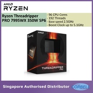 AMD RYZEN THREADRIPPER PRO 7995WX sTR5 socket PC Processors Cooler not included Core 96 | Threads 192 | Base 2.5GHz | DDR5 | PCIe 5.0 [100000884WOF]