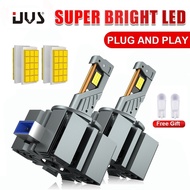 D3S LED Headlight HID D1S D2S D2R D4S D4R D5S D8S Turbo LED white light for Car with Xenon Bulb