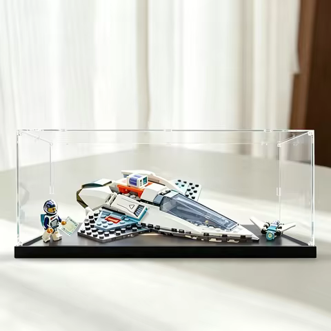 3mm Acrylic Display Case for lego 60430,Dustproof Transparent Display Box Showcase,Customizable,25*2