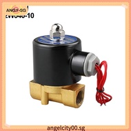 [ANGY] Normally closed pneumatic electric solenoid valve 2W 025-08  DN08 12V 24V  220V