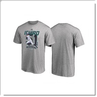 [ANGEL NEW ERA] MLB Seattle Sailor Suzuki Ichiro Commemorative T (Gray) Ready Stock Limited Edition 