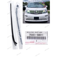 *   TOYOTA MNH10 ALPHARD 2003-2005 FRONT WINDSCREEN MOULDING LH/ RH/ GETAH CERMIN DEPAN WINDSCREEN K