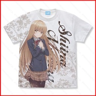 GC1 The Angel Next Door Spoils Me Rotten Anime Tshirt Short Sleeve Top Cosplay Tee Mahiru Shiina Fas