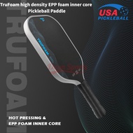 CRBN Style Pickleball Racket - TruFoam EPP Hot Press T700 Carbon 4th Gen Wave Hollow Core No Honeyco