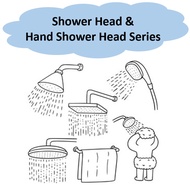 Shower Set Series (Shower Head + Hand Shower Head)