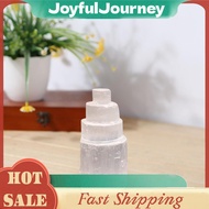 [Joy] Selenite Tower Lamp Quartz Crystal Ornaments Craft Reiki Healing Home Decor