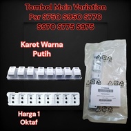 Jamin Original Karet Tombol Main Variation ABCD Keyboard Yamaha PSR S750 950 770 970 775 975