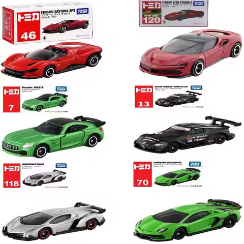 Original TAKARA TOMY Tomica Roadster Series Premium Ferrari Nissan Toyota Mercedes AMG Diecast metal