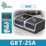 BMC T-25A BiPAP Machine Auto Noninvasive Ventilation Devices with Full Face CPAP Mask for Sleep Apnea Alternative CPAP Equipment