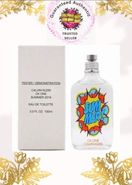 Calvin Klein CK One Summer 2019 Edition EDT 100ml for Unisex (Tester W/O Cap) - BNIB Perfume/Fragrance