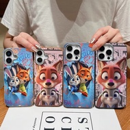 Cute Nicks & Judy PU Leather Case for Samsung Galaxy S25 Ultra S25 Plus M17 F17 M07 F07 F56 F16 Ligh