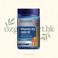 【Wagner 維他命D3 1000IU｜500粒裝】