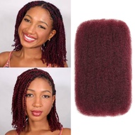 Afro Kinkys Bulk Synthetic Hair for Dreadlock Extensions Loc Repair Braiding Twist Tight Afro Kinky