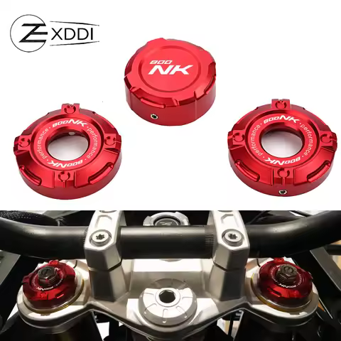 For CFMOTO CF 800NK 800 NK NK800 2022-2024 2025 AI Motorcycle Front Shock-Absorbing Cap Three-Star C
