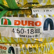Duro ยางนอกมอเตอร์ไซค์ ขอบ 17 18 DM1261 TT ชนิดใช้ยางใน ยางวินเทจ ยางคลาสสิค สำหรับใส่ล้อซี่ลวด