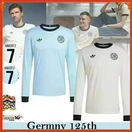 【Player / Fans / Long】2025/26 Germany 125th anniversary Long Sleeve Football Jersey Man AAA