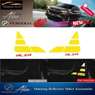 HermanAuto Perodua Alza 2014-2022 Shinning Reflectors Stiker Accessories