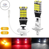 HB 1PCS LED Fog Light H1 LED H3 LED H4 H7 9005 hb3 led 9006 hb4 led 4014 Chips 45SMD Lamps Bulb Lens