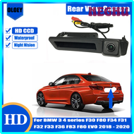 กล้องหลังสำหรับสำรอง BMW 3 4ชุด F30 F80 F31 F32 F36 F33 F80 EVO 2018-2020มือจับท้ายรถกล้องท้ายรถ PLQ