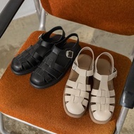 【I called Love】厚底寬版編織漁夫涼鞋