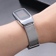 ✵ เหมาะสำหรับสายนาฬิกาข้อมือสำหรับ Apple Watch รุ่นที่มีพลังสแตนเลสหัวเข็มขัดเหล็ก Oppo NFC