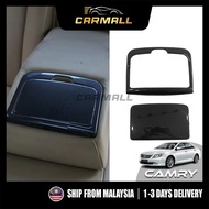 Toyota Camry XV50 ACV50 ASV50 AVV50 Rear Cup Holder Carbon Fiber For Camry (2012-2017) CarMall Car A