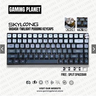 แมคคานิคอลคีย์บอร์ด ไร้สาย SKYLOONG GK84SK KNOB LITE GASKET/Layout 68keys/มีให้เลือกไร้สาย TRIPPLE M