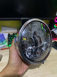 daymaker bulat 575 inch set batok L2G crome pnp cb100 cb125 gl100 gl max