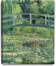 Decorarts In Claude Monet Japanese Bridge Giclee trên Canvas Trang trí Tường Hiện đại cho Nhà 1009