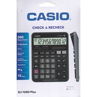 Casio Calculator DJ-120D Plus (Check & Recheck)